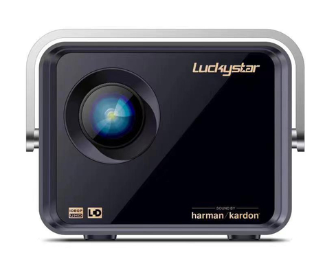 200 ANSI lumenów Przenośny projektor LCD 3,5&quot; 1080P Android 9.0 OS