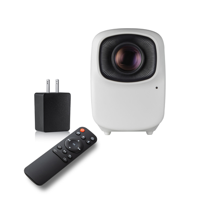 Zewnętrzny mini projektor 1080P Inteligentne przenośne projektory Android 200 lumenów 1,2 m 3 m