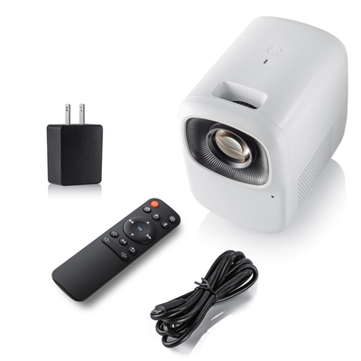 Mały projektor wideo FHD Pico 200 lumenów Obsługa WiFi HDMI Bluetooth USB