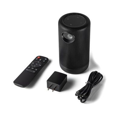Metallic Smart Pico Projector Fidelity Speaker Android 8.1 na kempingu
