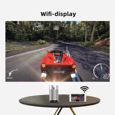 Zewnętrzny inteligentny projektor z systemem Android Bezprzewodowy mini projektor 1080P LED DLP
