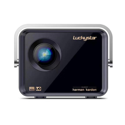 200 ANSI lumenów Przenośny projektor LCD 3,5&quot; 1080P Android 9.0 OS