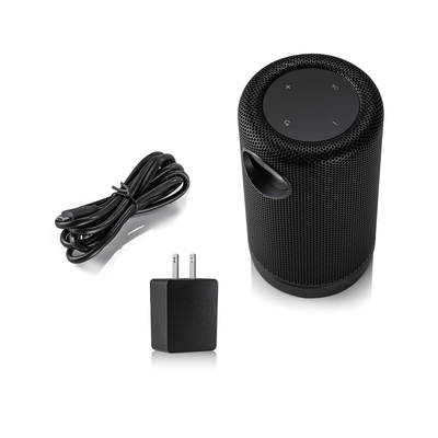 Czarny kolor Projektor Bluetooth 5.0 DLP Pico Wbudowany głośnik wierności do kina domowego