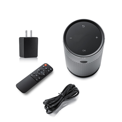 DLP Mini Wifi Przenośny projektor Pico dla Androida 70 lumenów 4K
