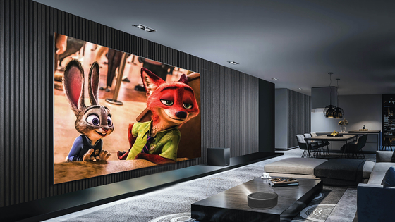 Inteligentny projektor LED DLP Android 9.0 Dekodowanie 4K Projektor kina domowego
